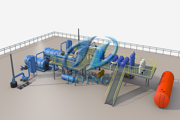废轮胎炼油设备