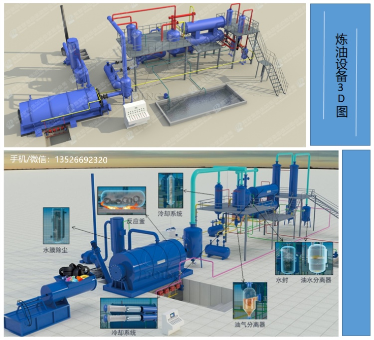 塑料炼油设备