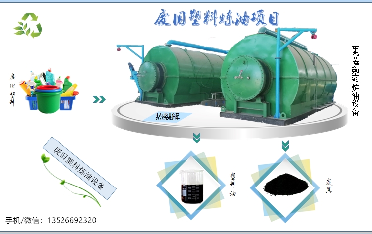 废塑料炼油设备