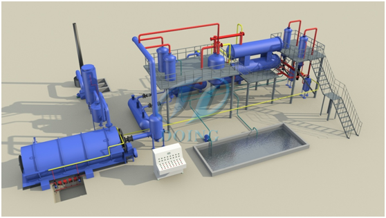 废旧塑料炼油设备